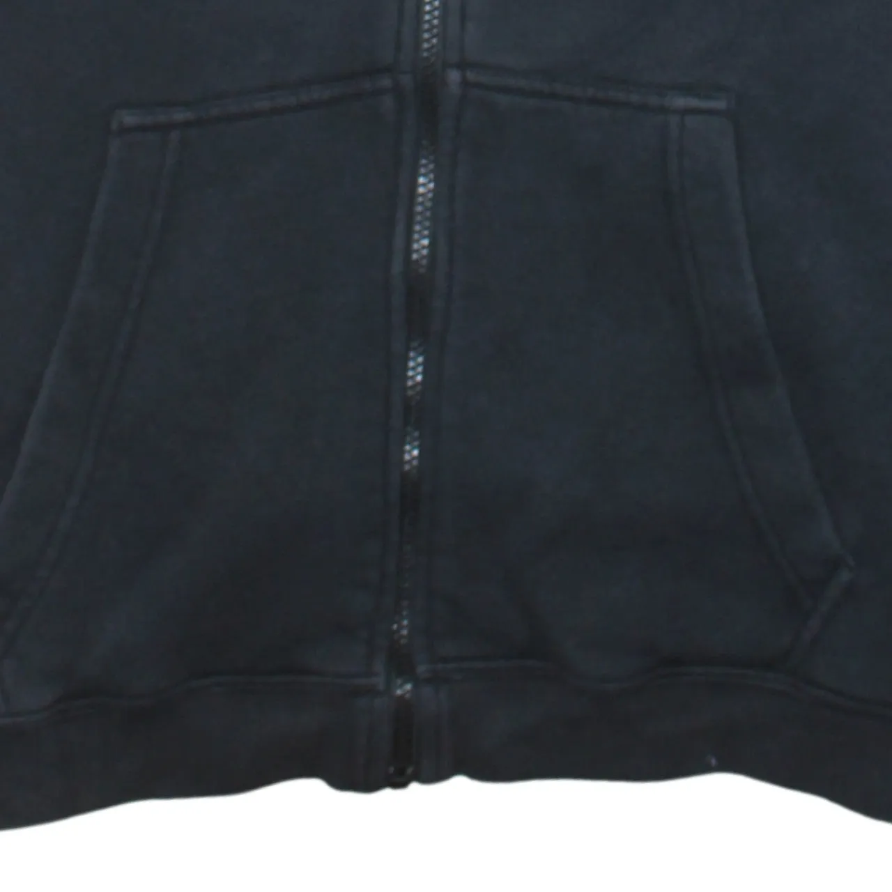 Nike 90's Swoosh Full Zip Up Hoodie Medium Black sold by Vintage Club product image thumbnail 4