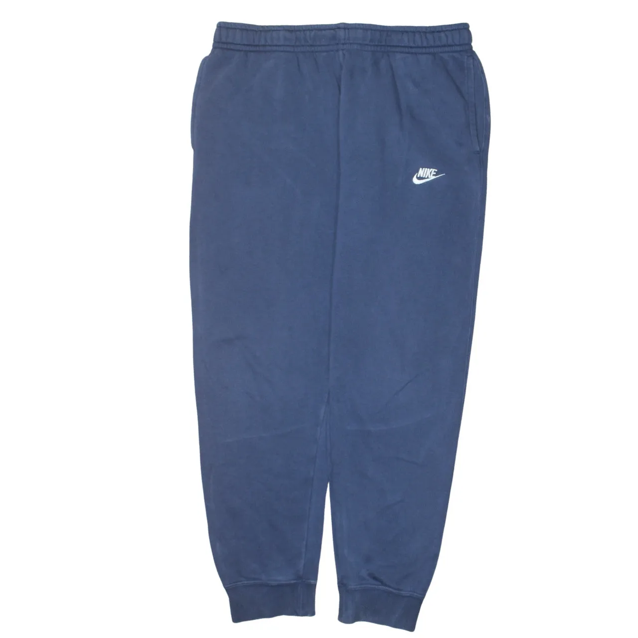 Nike 90's Swoosh Casual Joggers / Sweatpants Large Navy Blue sold by Vintage Club