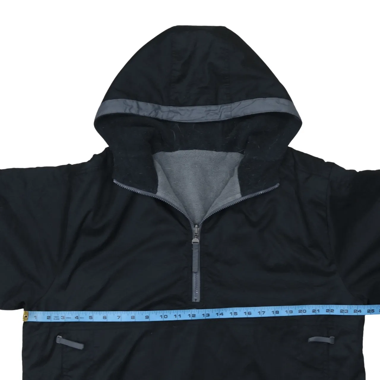 Nike 90's Swoosh Quarter Zip Windbreaker Large Black sold by Vintage Club product image thumbnail 5