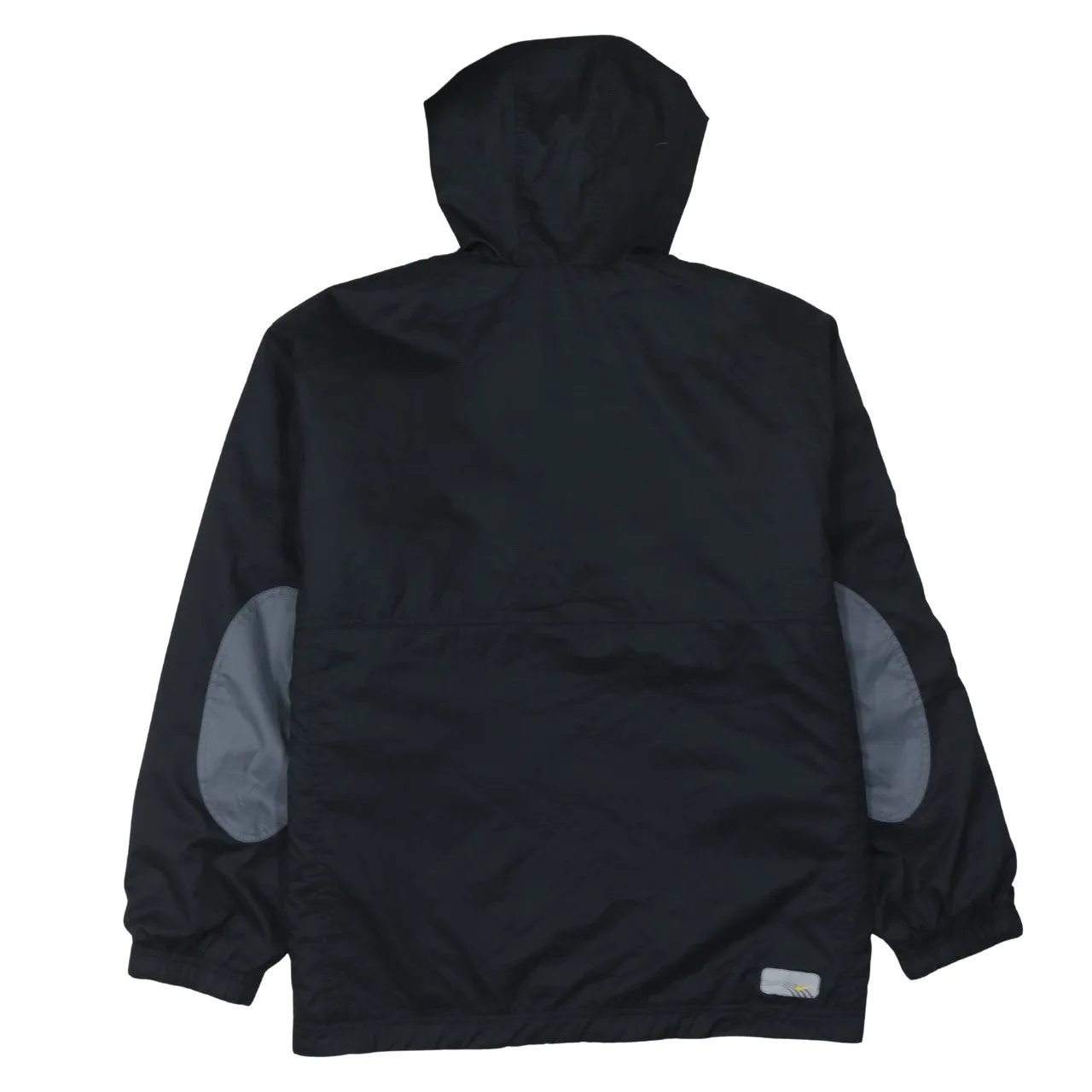 Nike 90's Swoosh Quarter Zip Windbreaker Large Black sold by Vintage Club product image thumbnail 2