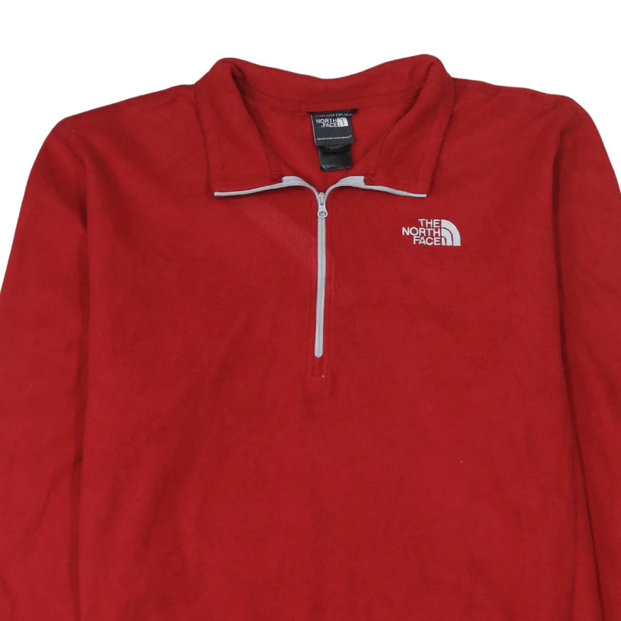 The North Face 90's Hiking Warm Quarter Zip Fleece Jumper XLarge Red sold by Vintage Club product image thumbnail 3
