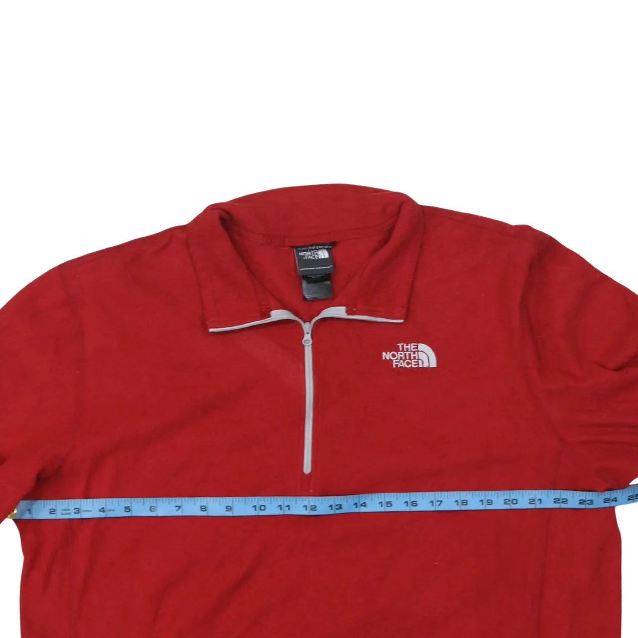 The North Face 90's Hiking Warm Quarter Zip Fleece Jumper XLarge Red sold by Vintage Club product image thumbnail 5