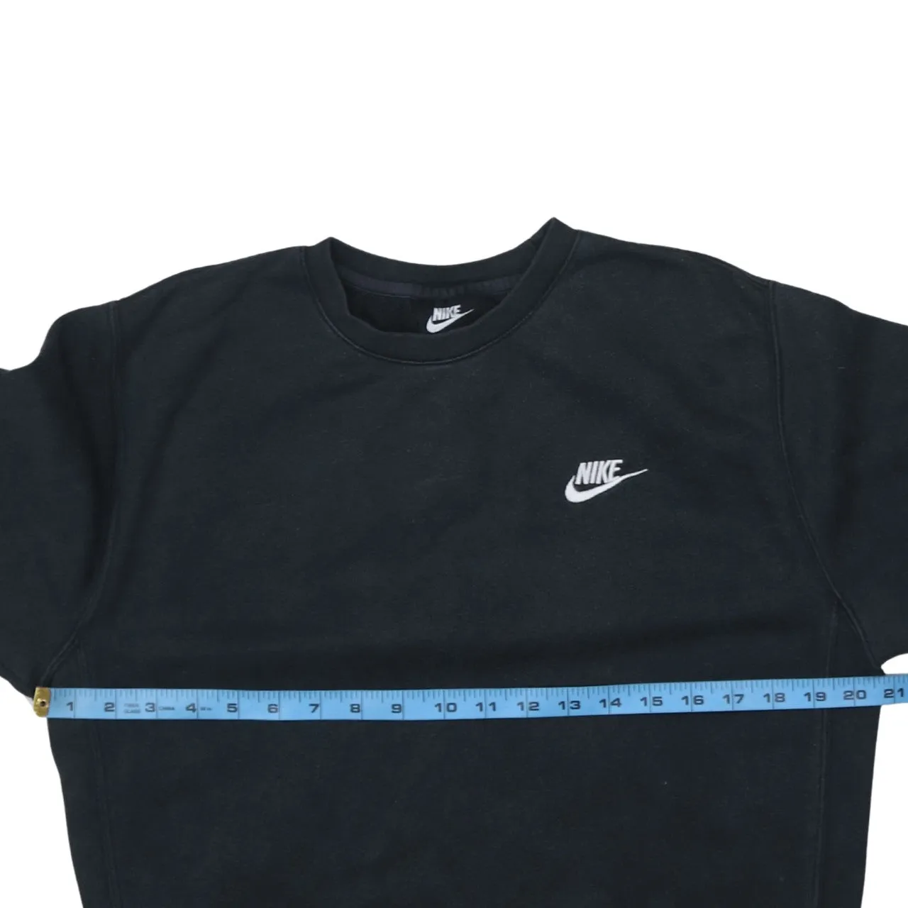 Nike 90's Swoosh Crew Neck Sweatshirt XSmall Black sold by Vintage Club product image thumbnail 5