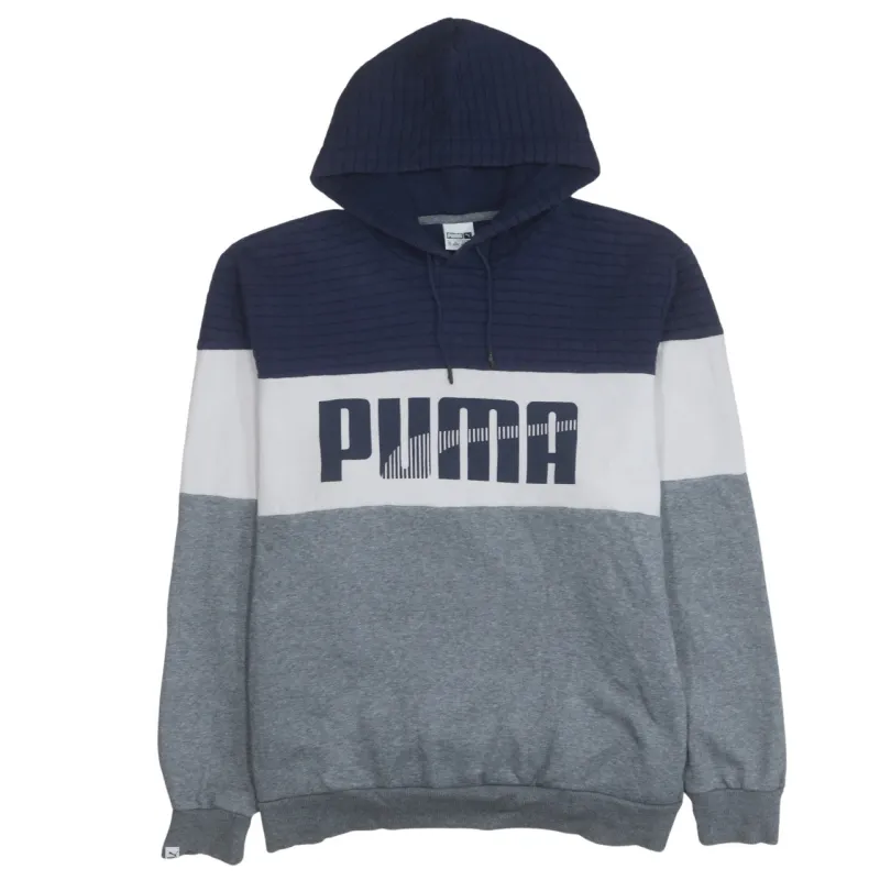 Puma 90's Spellout Pullover Hoodie XXLarge (2XL) Grey sold by Vintage Club
