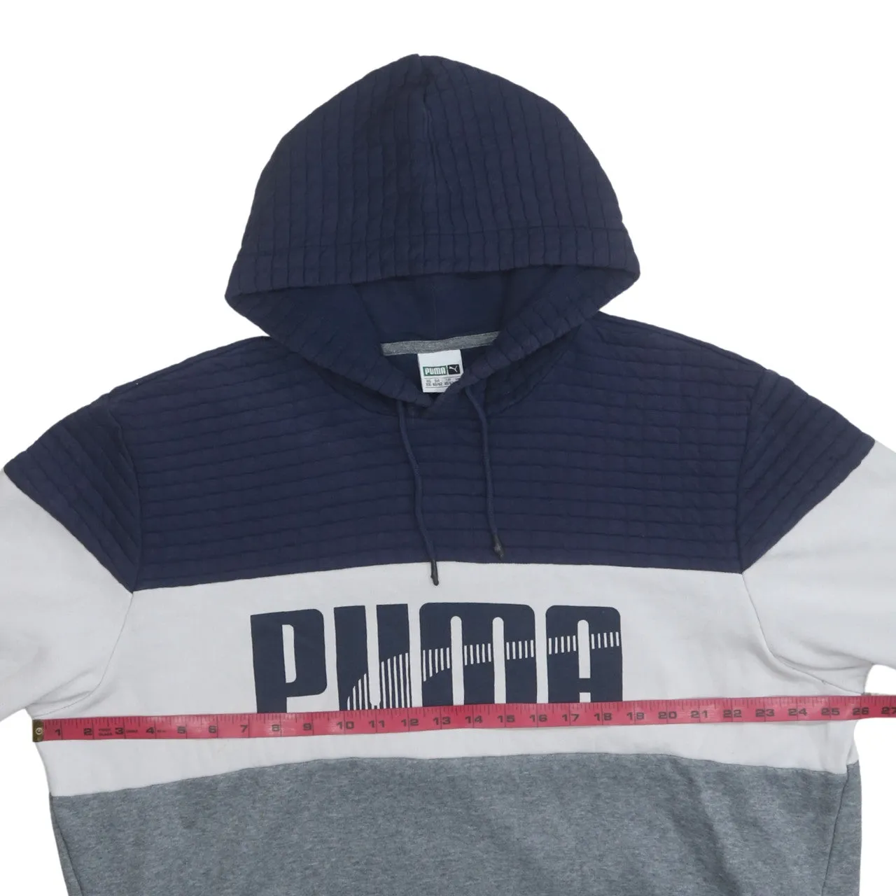 Puma 90's Spellout Pullover Hoodie XXLarge (2XL) Grey sold by Vintage Club product image thumbnail 5