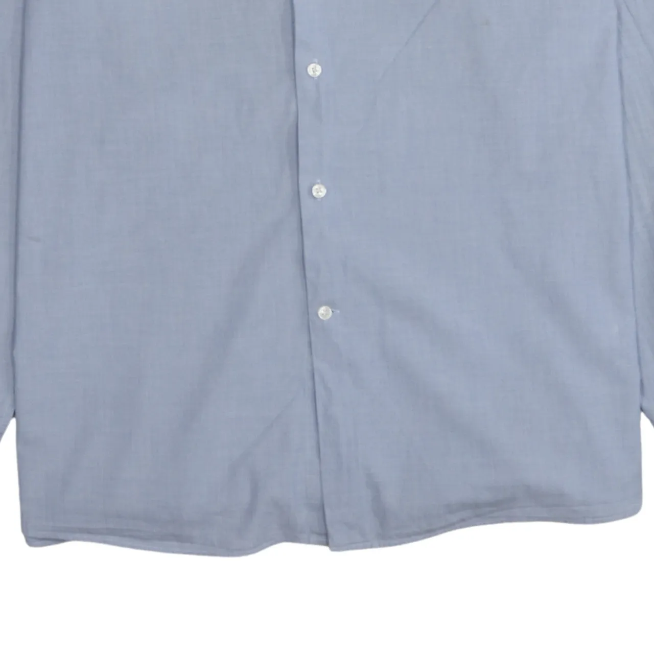 Calvin Klein 90's Long Sleeve Button Up Shirt Large Blue sold by Vintage Club product image thumbnail 4
