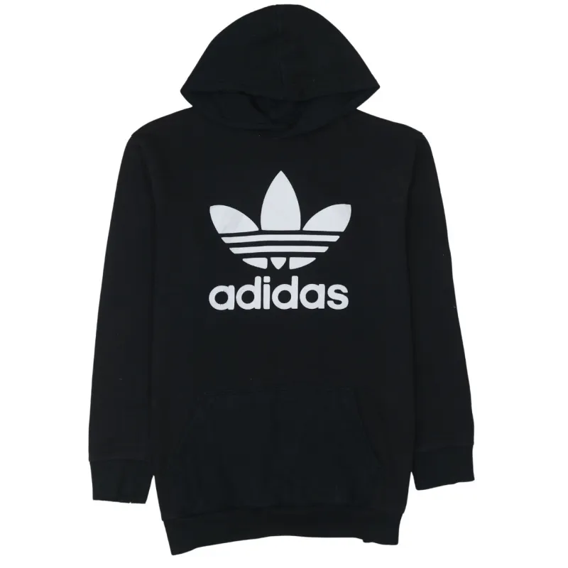 Adidas 90's Spellout Pullover Hoodie XLarge Black sold by Vintage Club