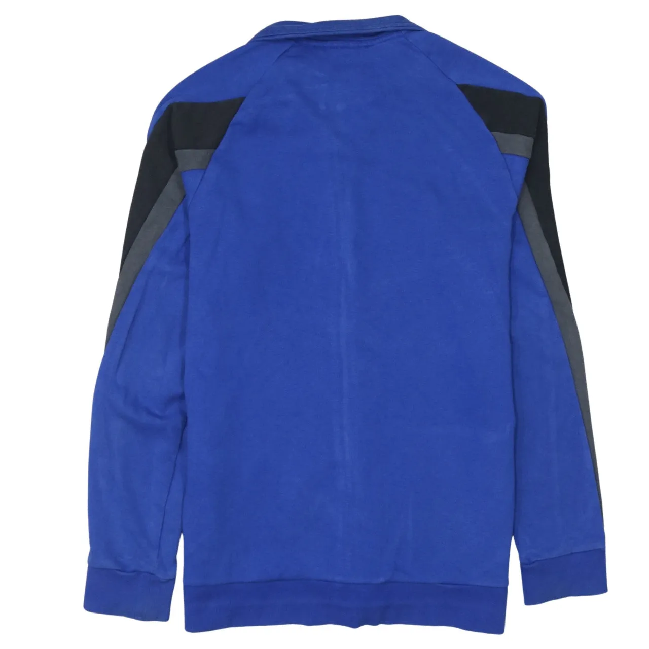Adidas 90's Spellout Full Zip Up Sweatshirt XLarge Blue sold by Vintage Club product image thumbnail 2