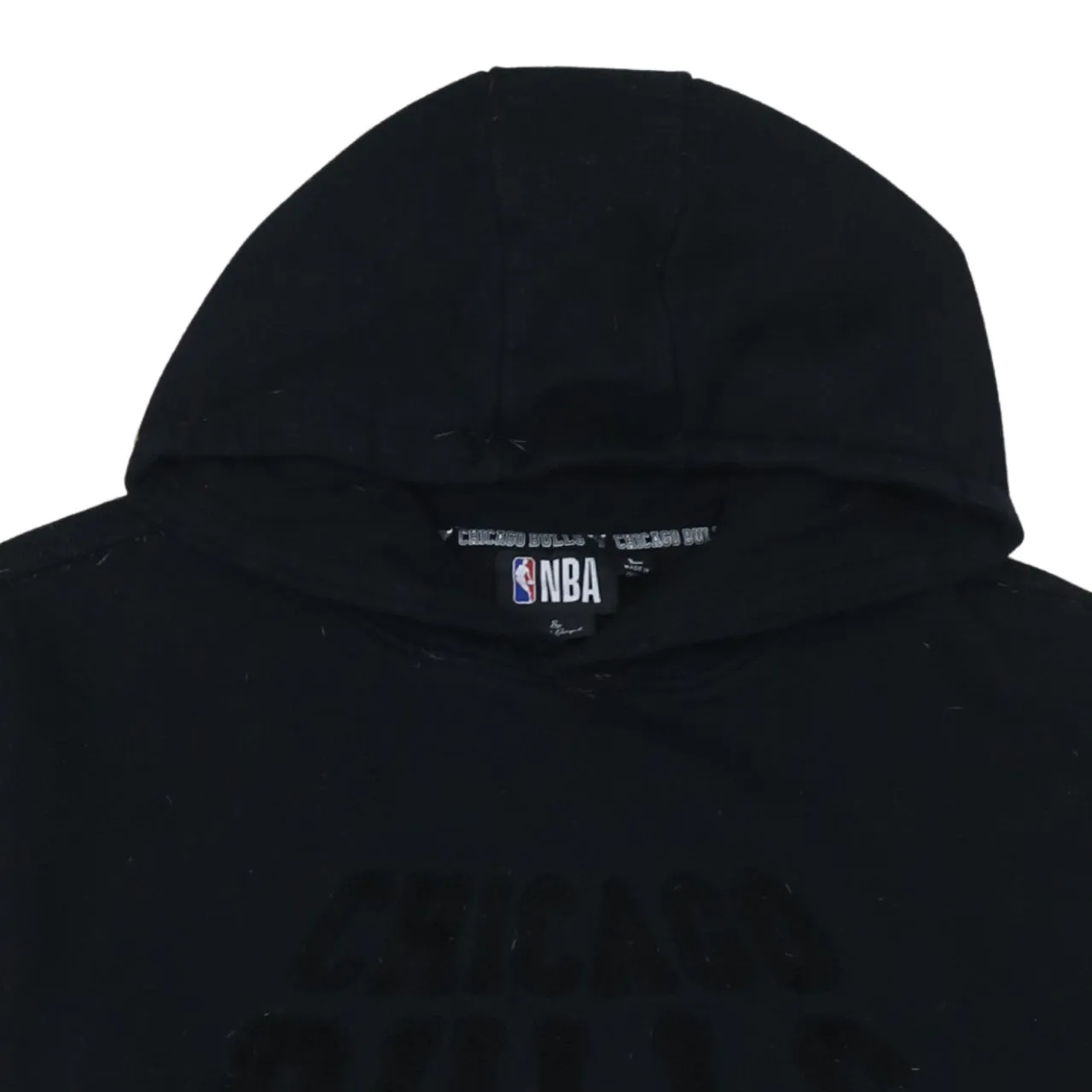 NBA 90's Chicago Bulls Pullover Hoodie Large Black sold by Vintage Club product image thumbnail 3