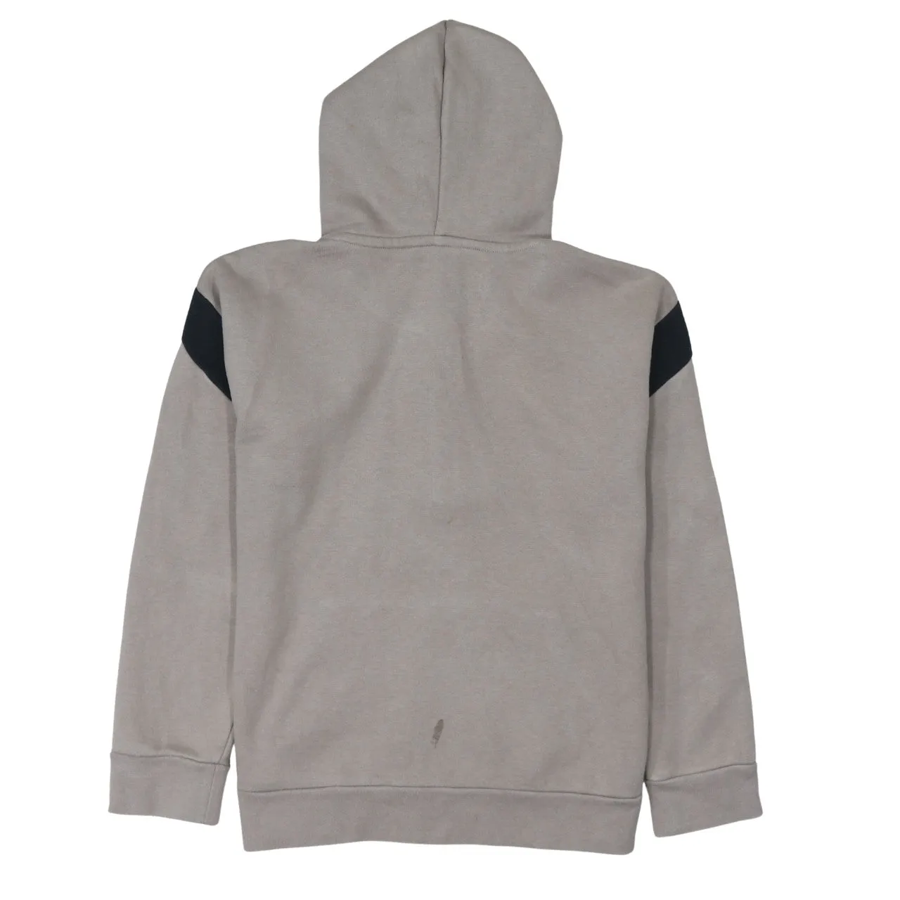 Nike 90's Center Middle Swoosh Quarter Zip Hoodie XSmall Grey sold by Vintage Club product image thumbnail 2
