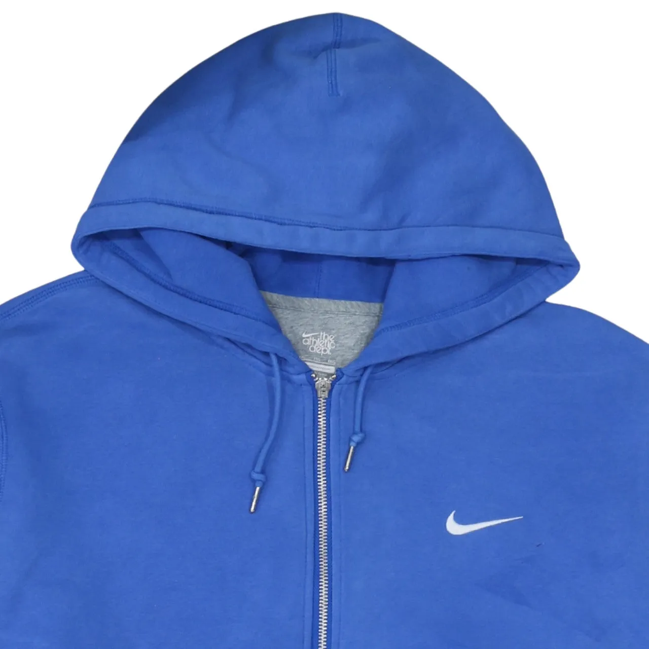 Nike 90's Swoosh Full Zip Up Hoodie XXLarge (2XL) Blue sold by Vintage Club product image thumbnail 3