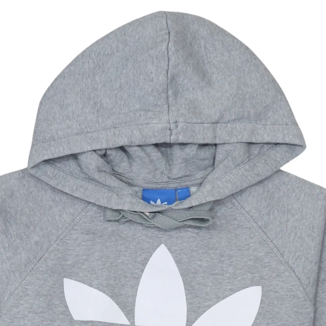 Adidas 90's Spellout Pullover Hoodie Small Grey sold by Vintage Club product image thumbnail 3
