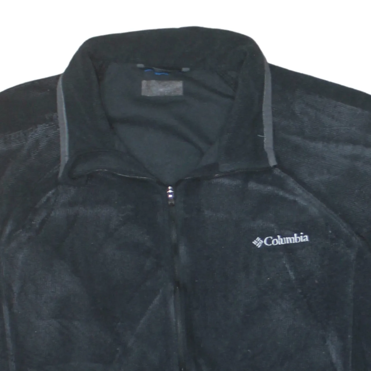 Columbia 90's Hiking Warm Full Zip Up Fleece Jumper Medium Black sold by Vintage Club product image thumbnail 3