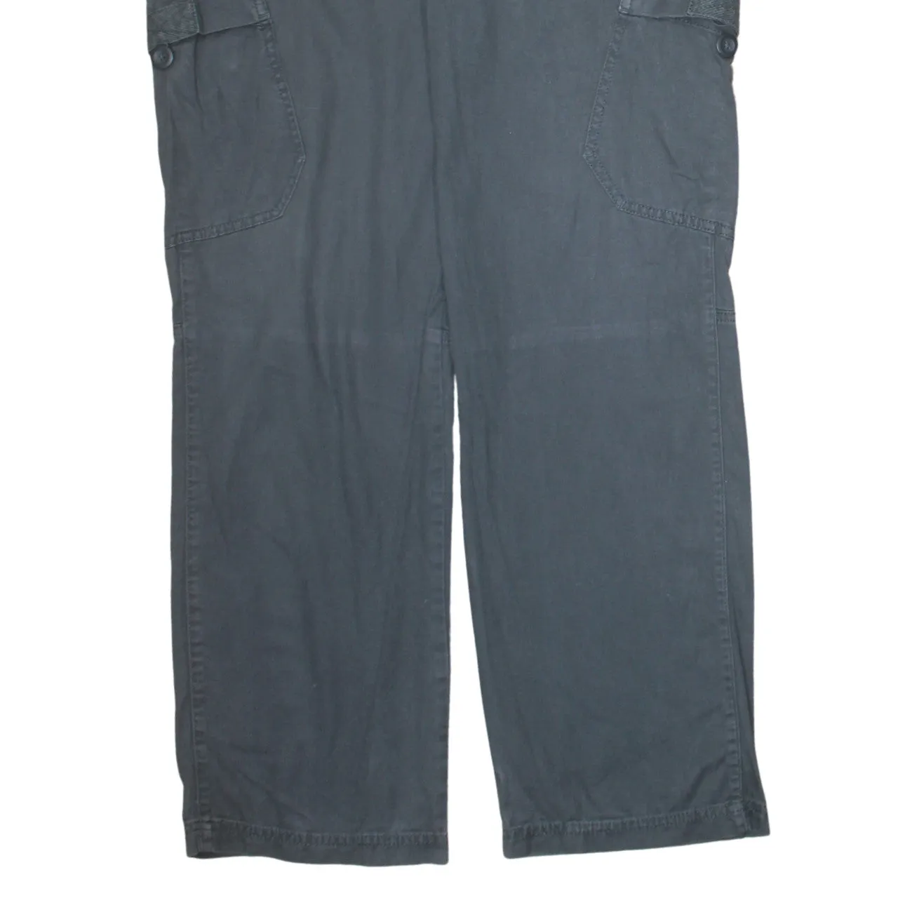 Nike 90's Swoosh Straight Leg Baggy Trousers / Pants Medium Black sold by Vintage Club product image thumbnail 4