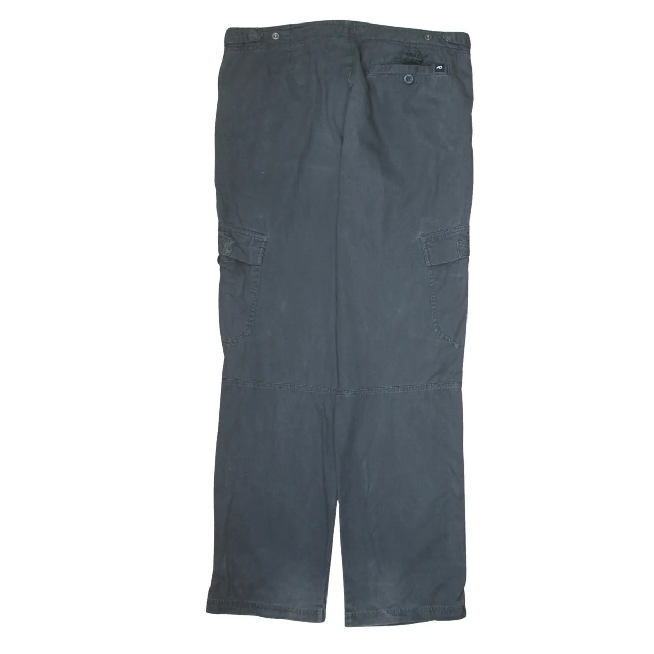 Nike 90's Swoosh Straight Leg Baggy Trousers / Pants Medium Black sold by Vintage Club