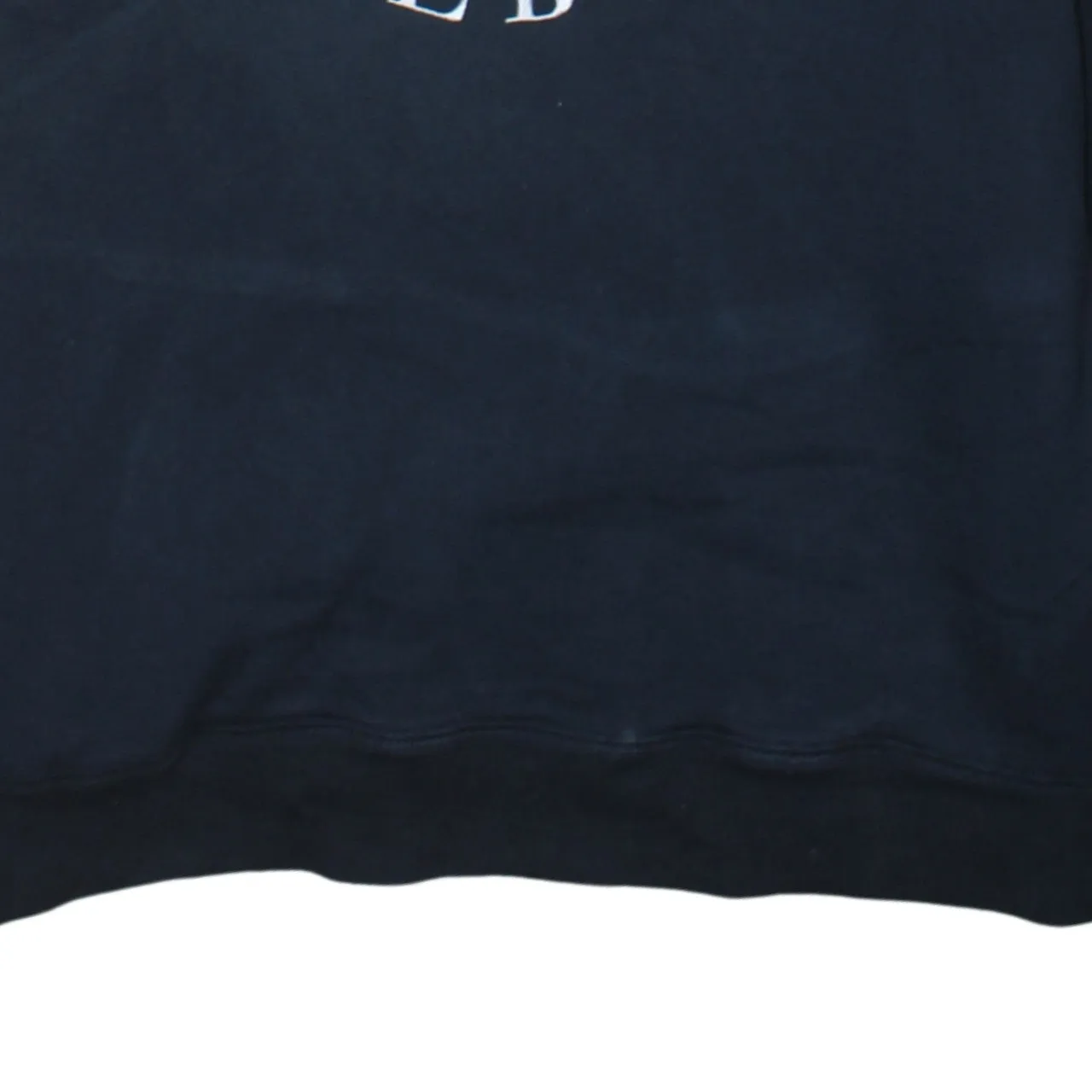 Reebok 90's Spellout Pullover Hoodie Medium Navy Blue sold by Vintage Club product image thumbnail 4