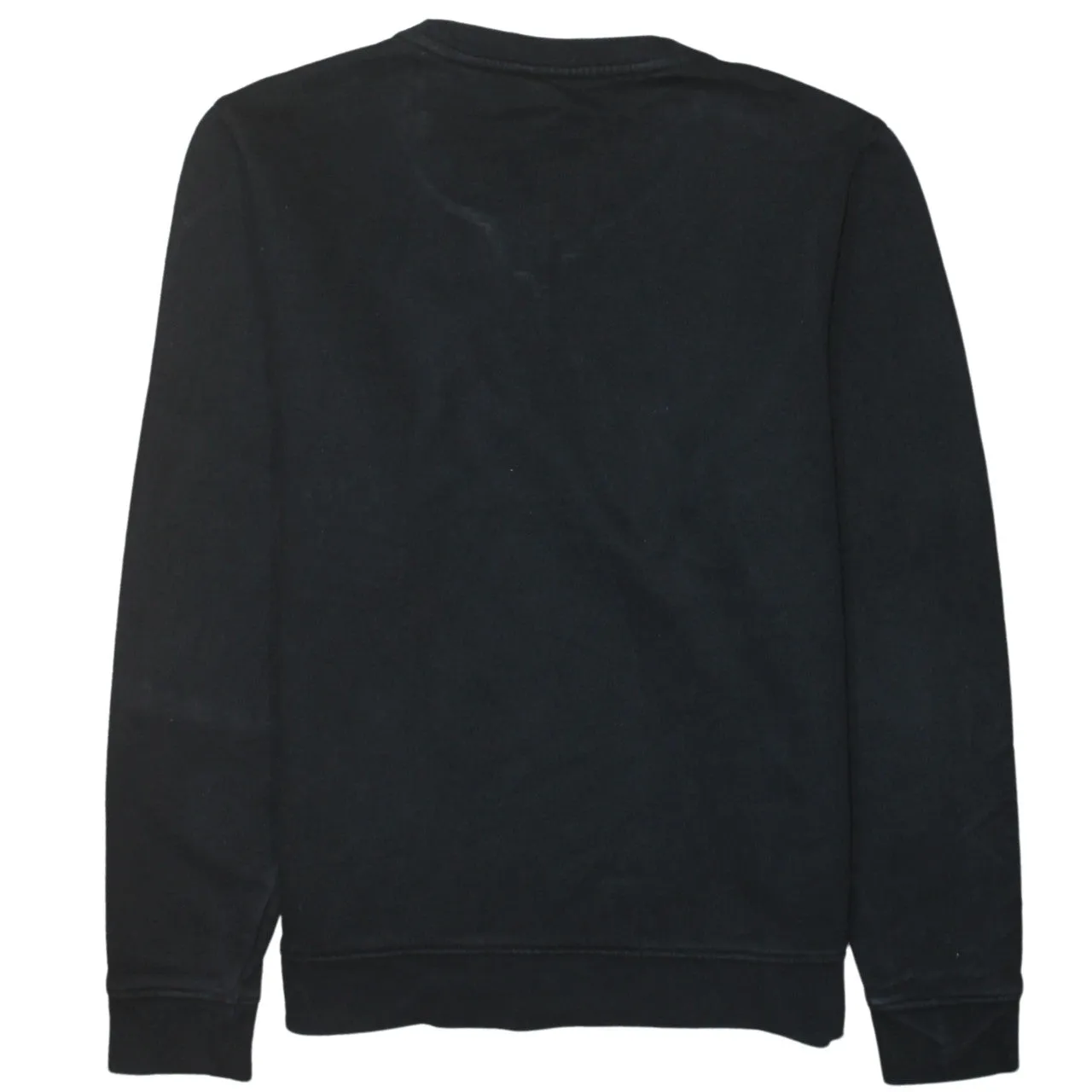 Lacoste 90's Lightweight Crew Neck Sweatshirt Medium Black sold by Vintage Club product image thumbnail 2