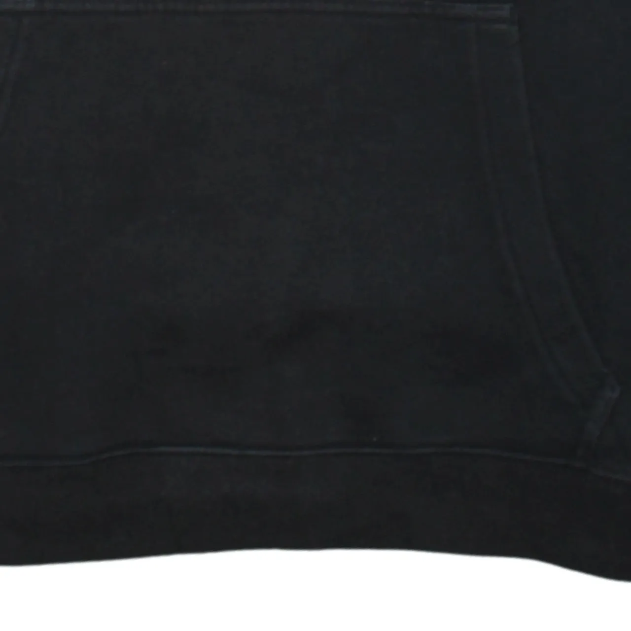 Nike 90's Center Middle Swoosh Pullover Hoodie Small Black sold by Vintage Club product image thumbnail 4