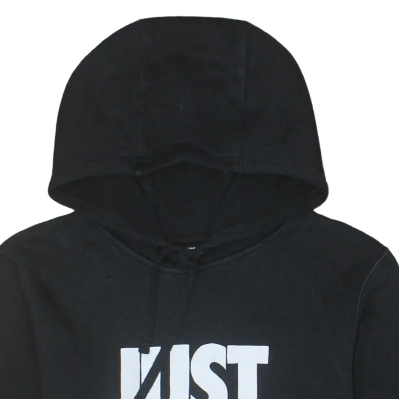 Nike 90's Center Middle Swoosh Pullover Hoodie Small Black sold by Vintage Club product image thumbnail 3