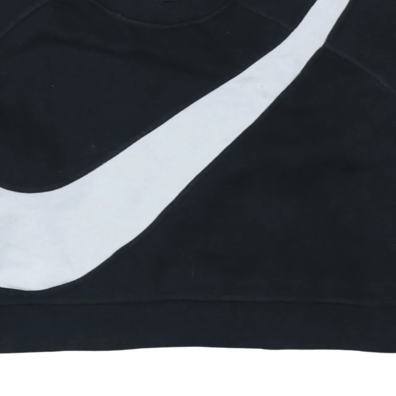 Nike 90's Crop Crew Neck Sweatshirt Medium Black sold by Vintage Club product image thumbnail 4