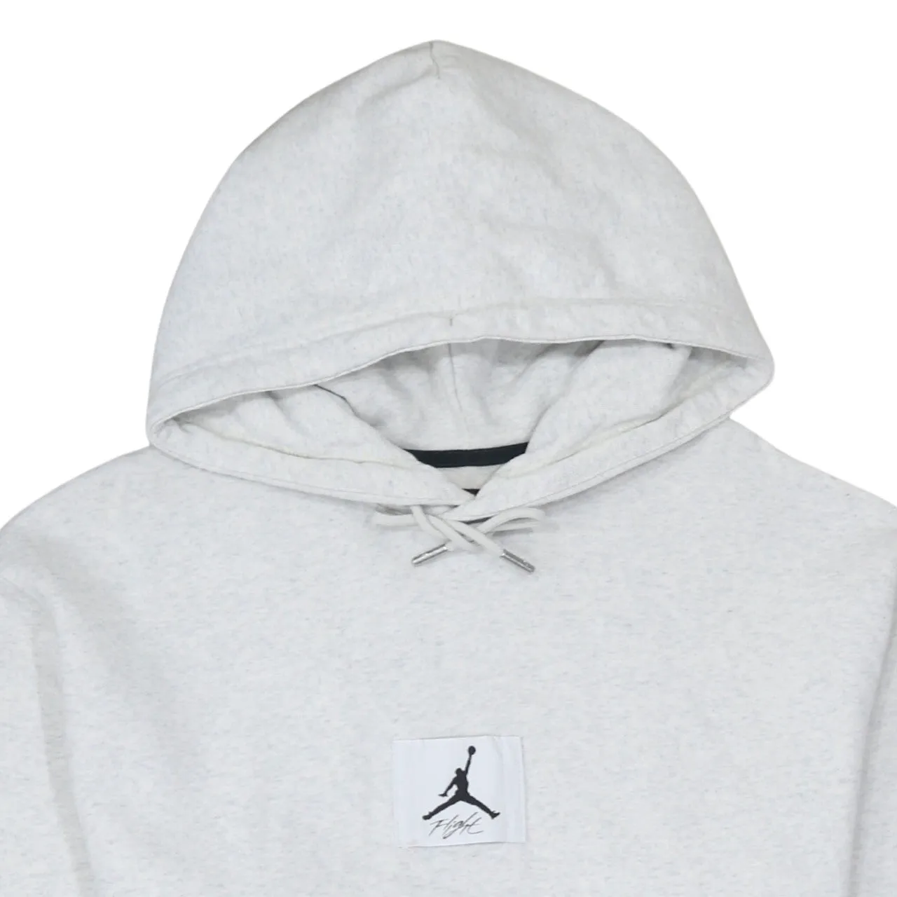 Jordan 90's Drawstring Pockets Pullover Hoodie Medium Grey sold by Vintage Club product image thumbnail 3