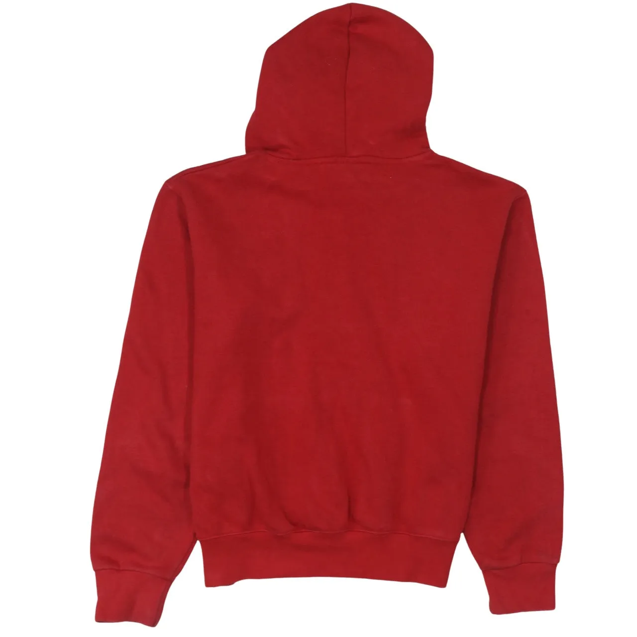 Adidas 90's Spellout Pullover Hoodie Small Red sold by Vintage Club product image thumbnail 2