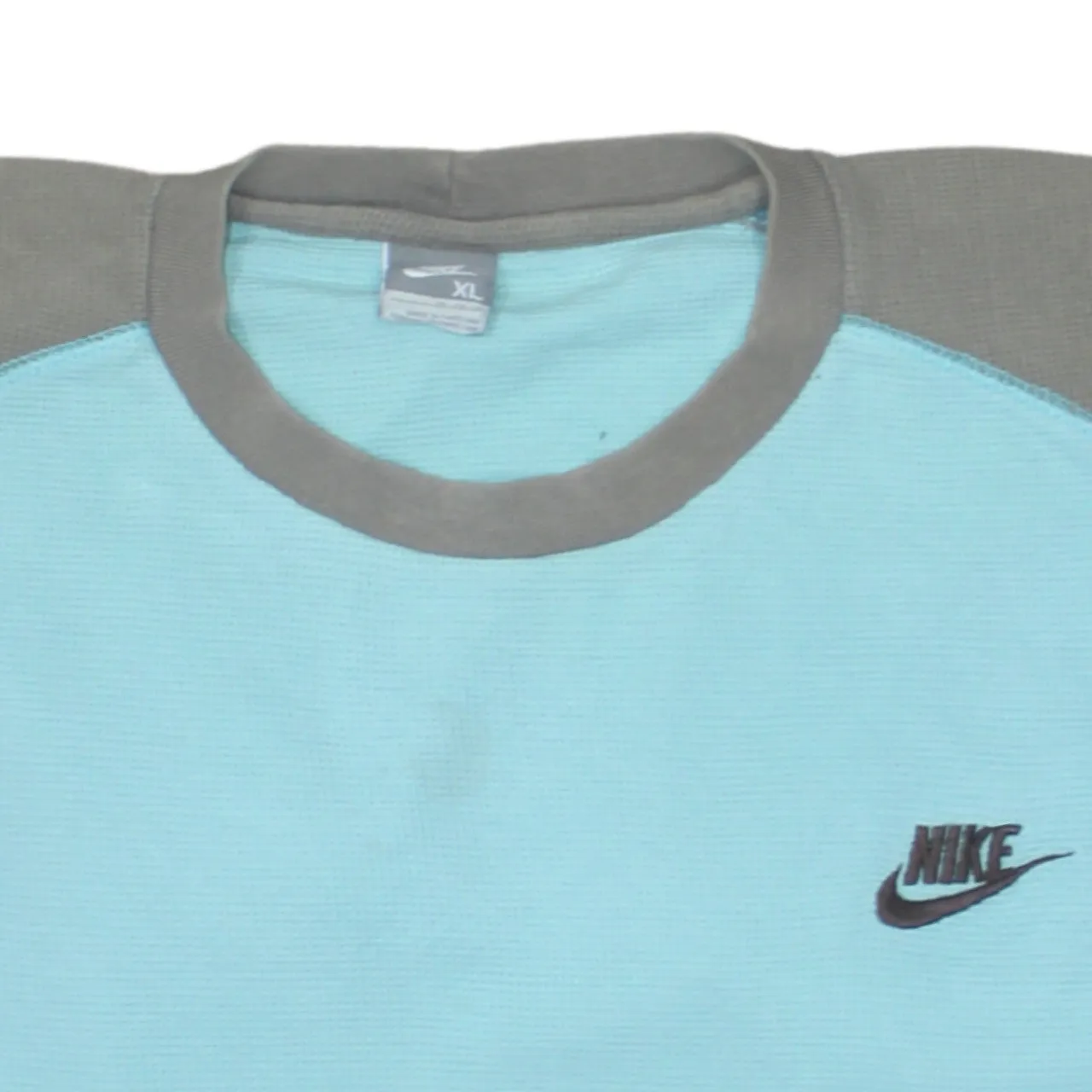 Nike 90's Swoosh Crew Neck Sweatshirt XLarge Blue sold by Vintage Club product image thumbnail 3