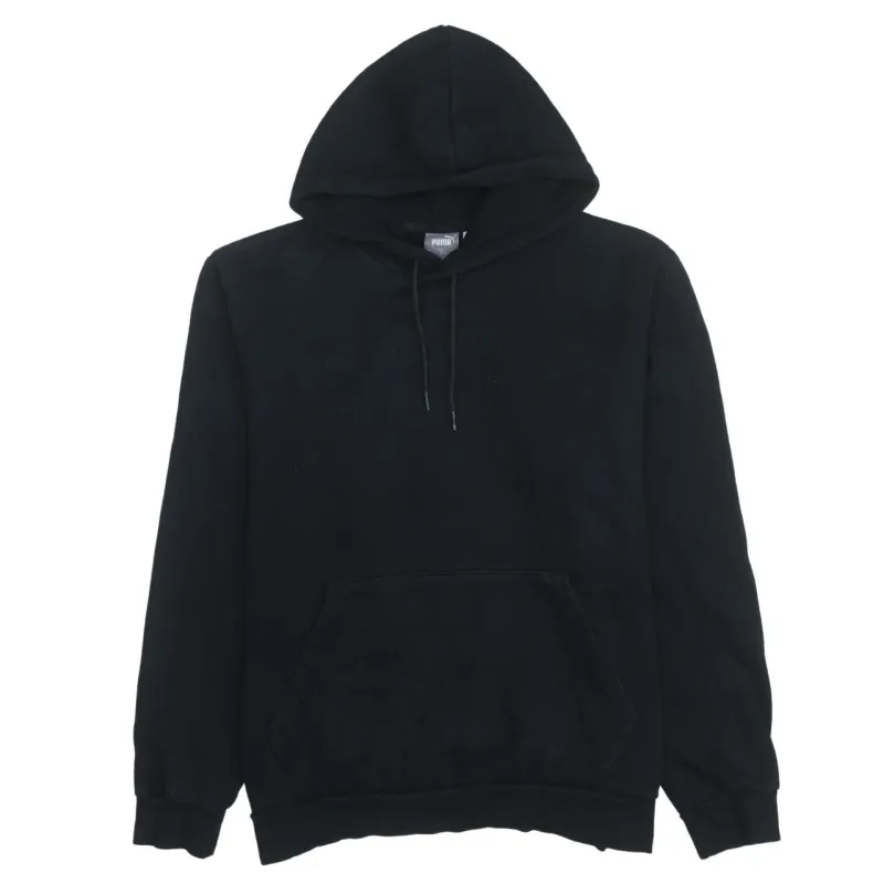 Puma 90's Drawstring Pockets Pullover Hoodie Large Black sold by Vintage Club