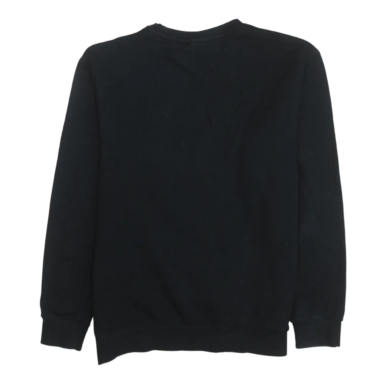Adidas 90's Spellout Crew Neck Sweatshirt Medium Black sold by Vintage Club product image thumbnail 2