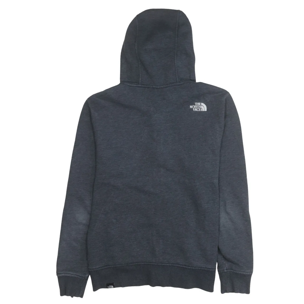 The North Face 90's Lightweight Full Zip Up Hoodie Medium Grey sold by Vintage Club product image thumbnail 2