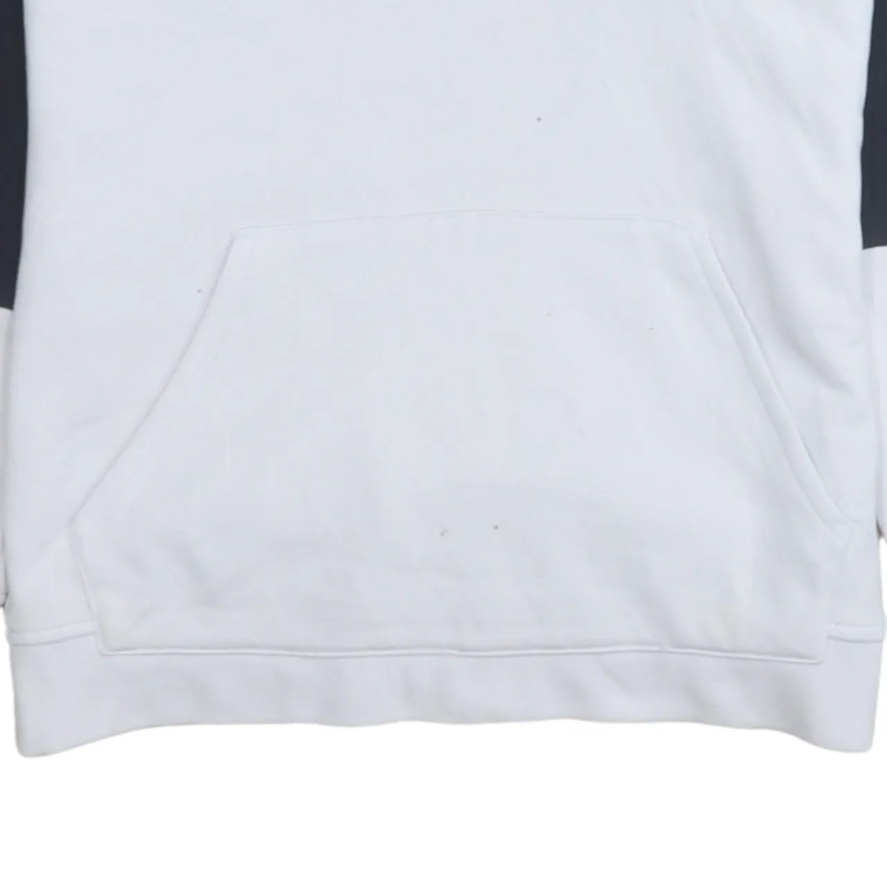 Emporio Armani 90's Drawstring Pockets Quarter Zip Hoodie Small Navy Blue sold by Vintage Club product image thumbnail 4