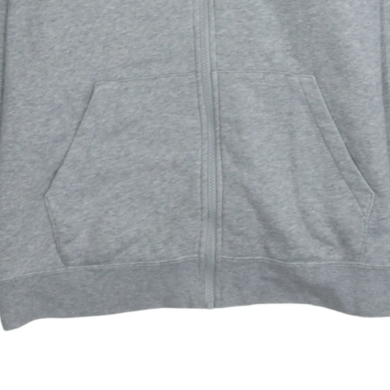 Nike 90's Swoosh Full Zip Up Hoodie Large Grey sold by Vintage Club product image thumbnail 4