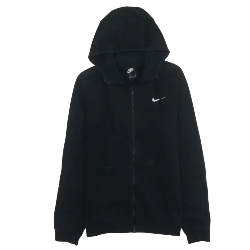 Nike 90's Swoosh Full Zip Up Hoodie Medium Black sold by Vintage Club