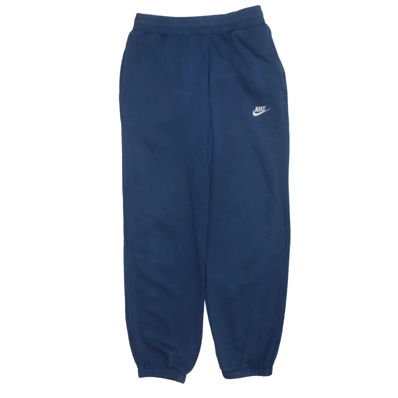 Nike 90's Swoosh Casual Joggers / Sweatpants Medium Navy Blue sold by Vintage Club