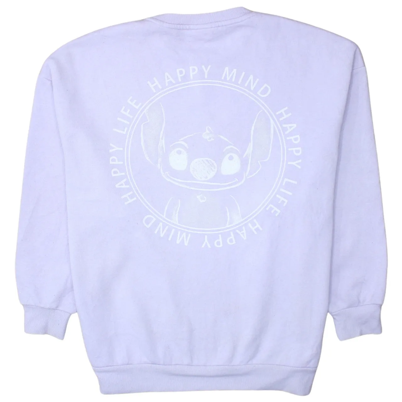 Disney 90's Stitch Crew Neck Sweatshirt Small Purple sold by Vintage Club product image thumbnail 2