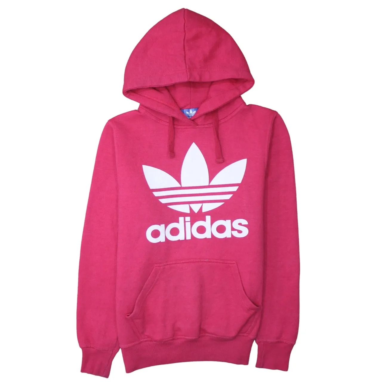 Adidas 90's Spellout Pullover Hoodie XLarge Pink sold by Vintage Club