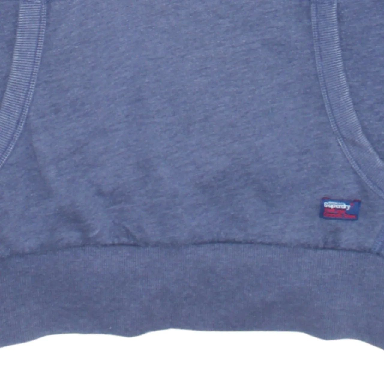 Super Dry 90's Spellout Pullover Hoodie XXLarge (2XL) Navy Blue sold by Vintage Club product image thumbnail 4