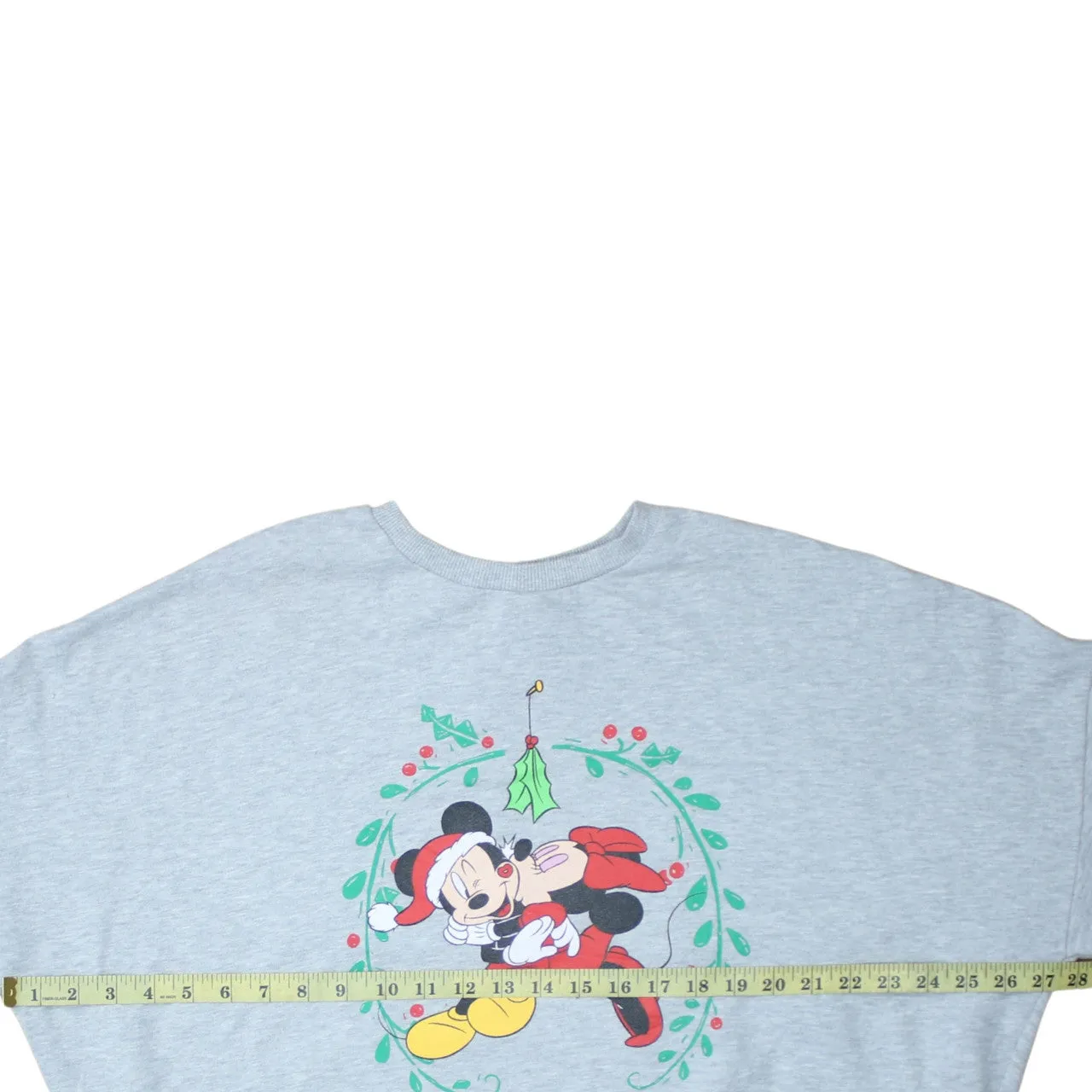 Disney 90's Mickey & Minnie Mouse Crew Neck Sweatshirt XXXLarge Grey sold by Vintage Club product image thumbnail 5