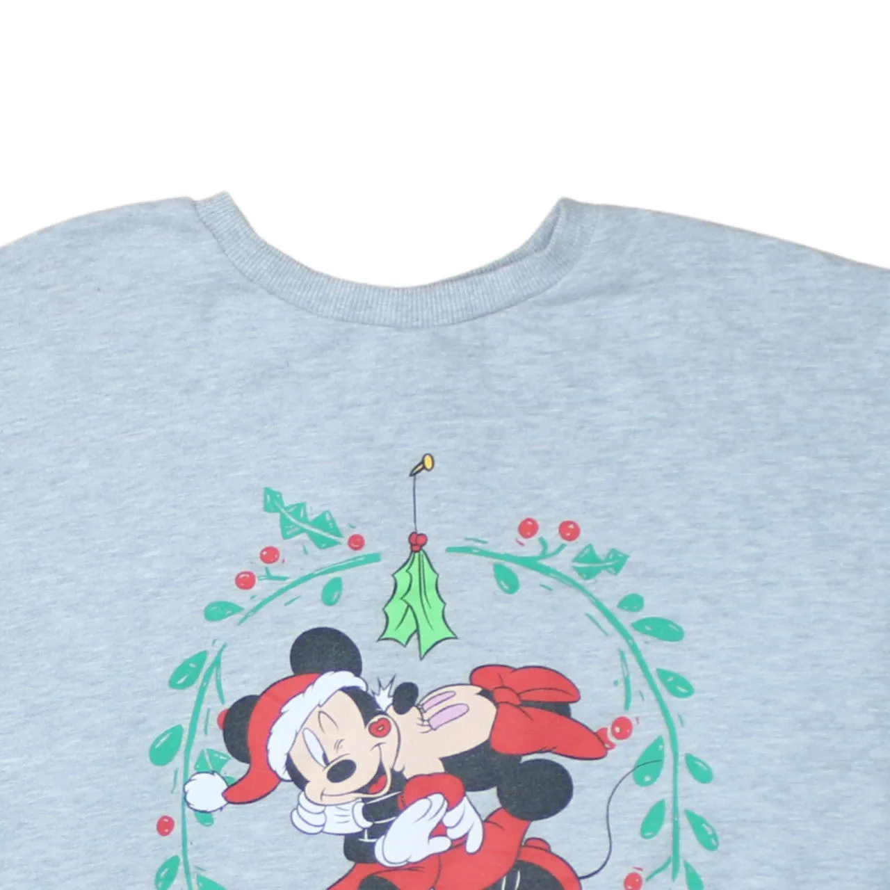 Disney 90's Mickey & Minnie Mouse Crew Neck Sweatshirt XXXLarge Grey sold by Vintage Club product image thumbnail 3