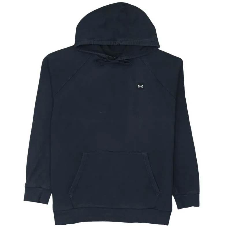 Under Armour 90's Drawstring Pockets Pullover Hoodie XXLarge (2XL) Black sold by Vintage Club