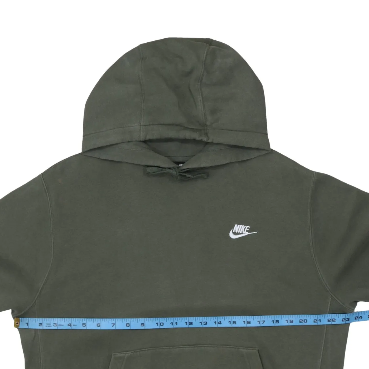 Nike 90's Swoosh Pullover Hoodie Medium Green sold by Vintage Club product image thumbnail 5