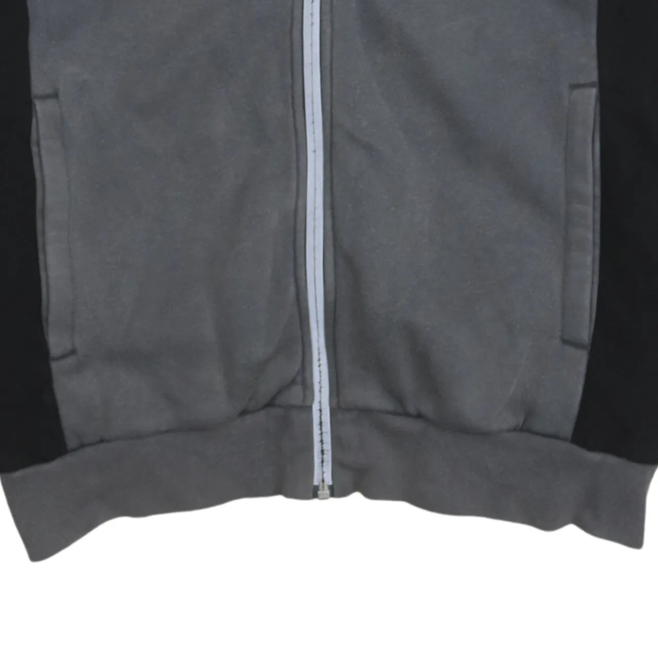 Adidas 90's Lightweight Full Zip Up Hoodie Medium Grey sold by Vintage Club product image thumbnail 4