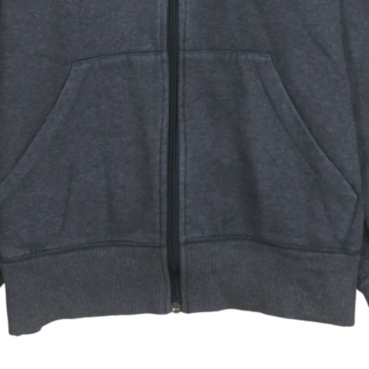 Nike 90's Swoosh Full Zip Up Hoodie Medium Grey sold by Vintage Club product image thumbnail 4