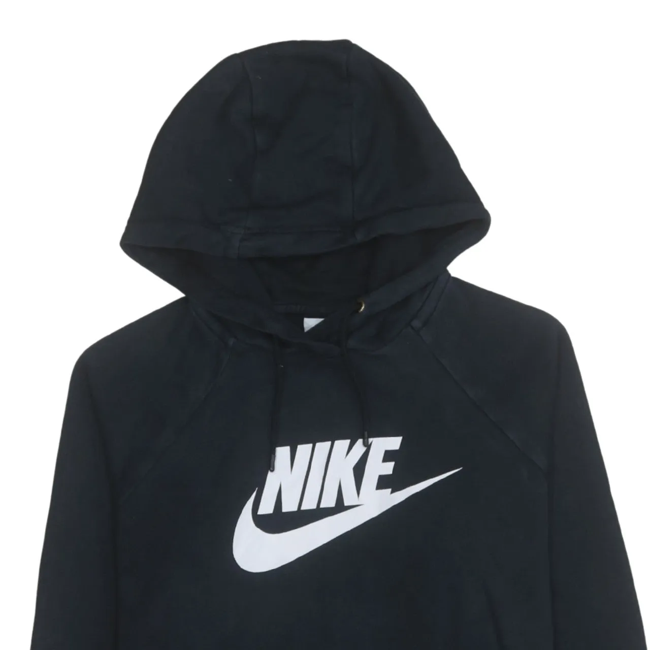 Nike 90's Center Middle Swoosh Pullover Hoodie Large Black sold by Vintage Club product image thumbnail 3