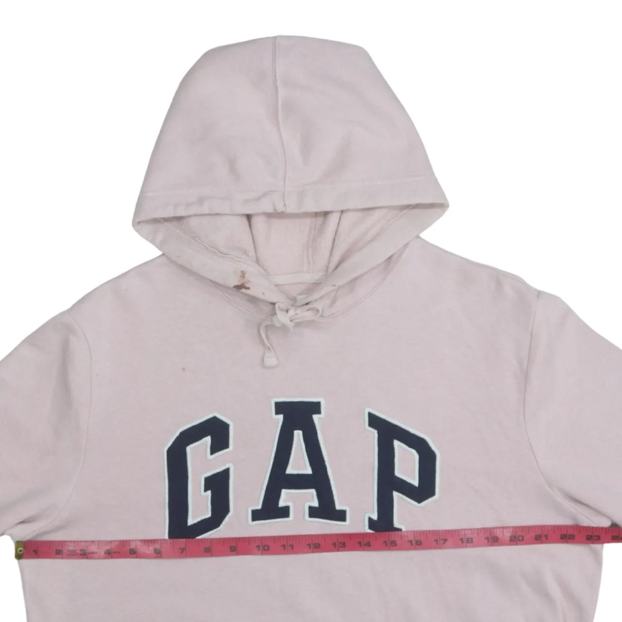 Gap 90's Spellout Pullover Hoodie Large Pink sold by Vintage Club product image thumbnail 5