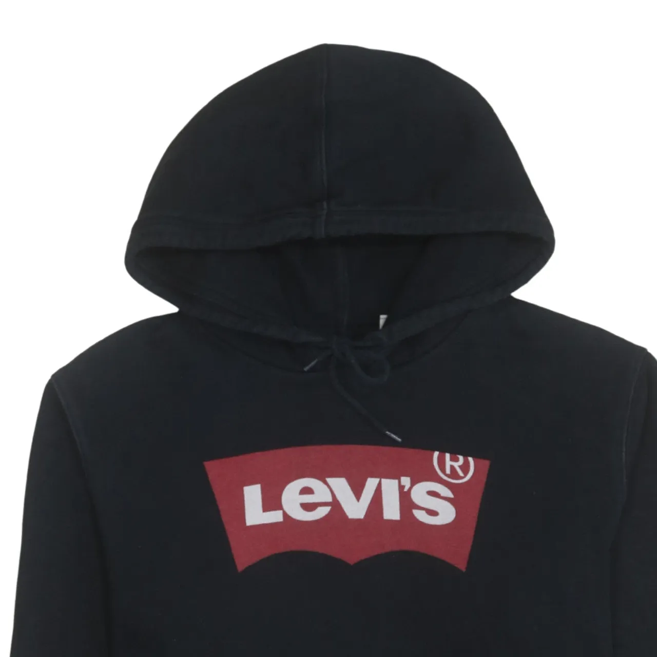 Levi's 90's Spellout Pullover Hoodie Large Black sold by Vintage Club product image thumbnail 3