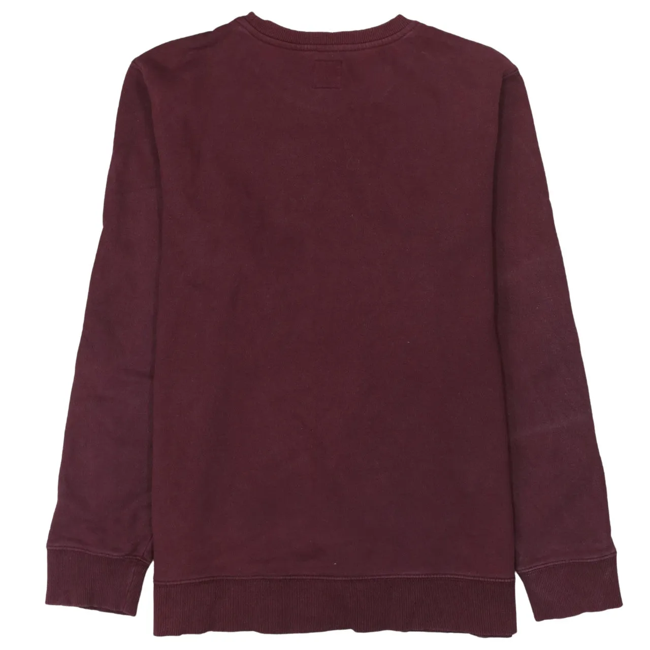 VANS 90's Spellout Crew Neck Sweatshirt Medium Red sold by Vintage Club product image thumbnail 2