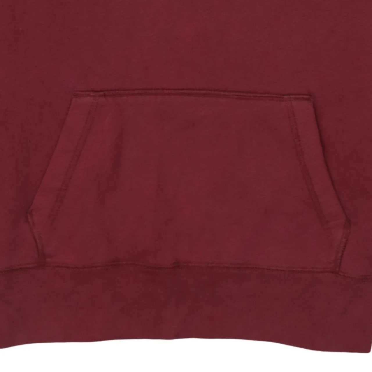 Hollister 90's Drawstring Pockets Pullover Hoodie Small Red sold by Vintage Club product image thumbnail 4