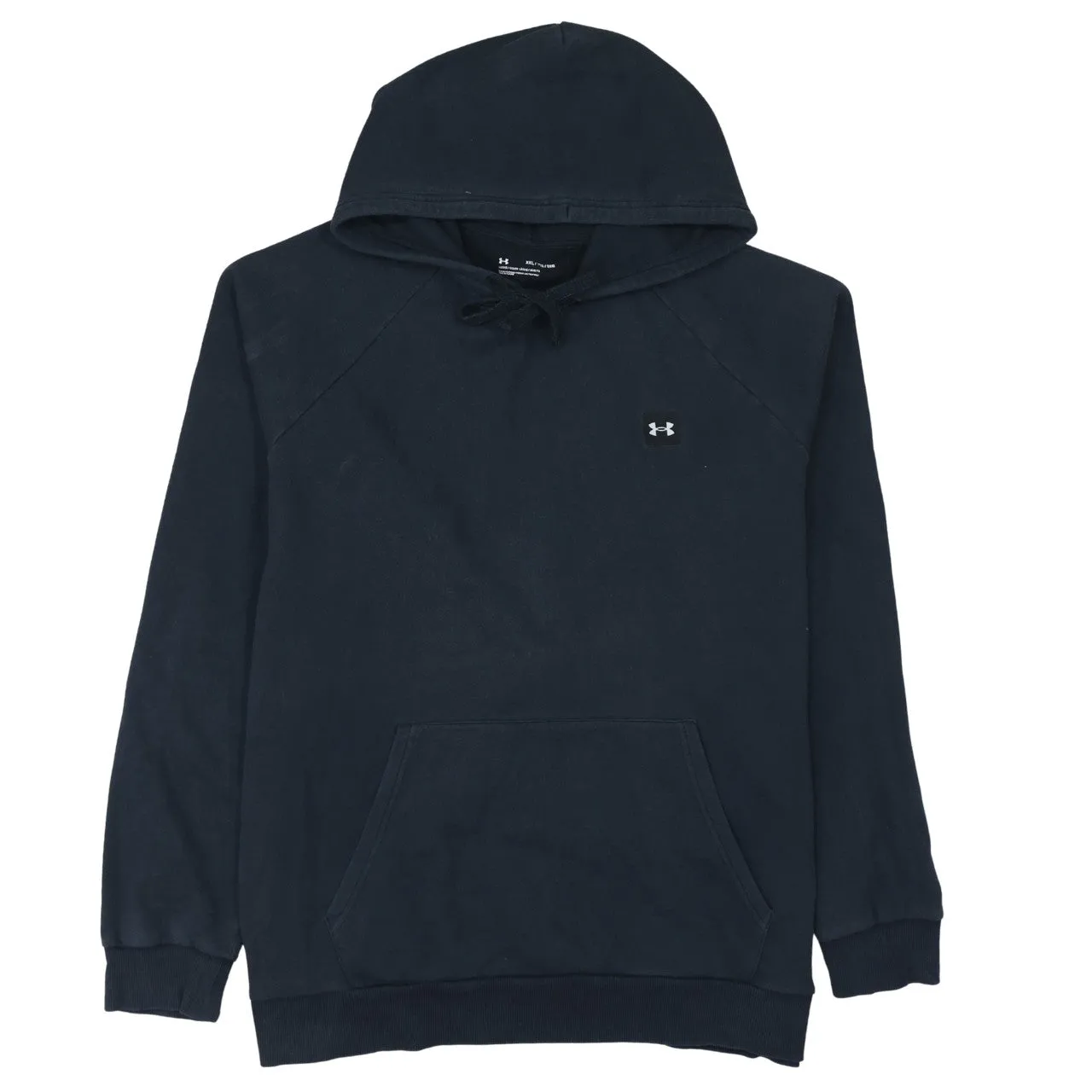 Under Armour 90's Drawstring Pockets Pullover Hoodie Large Black sold by Vintage Club