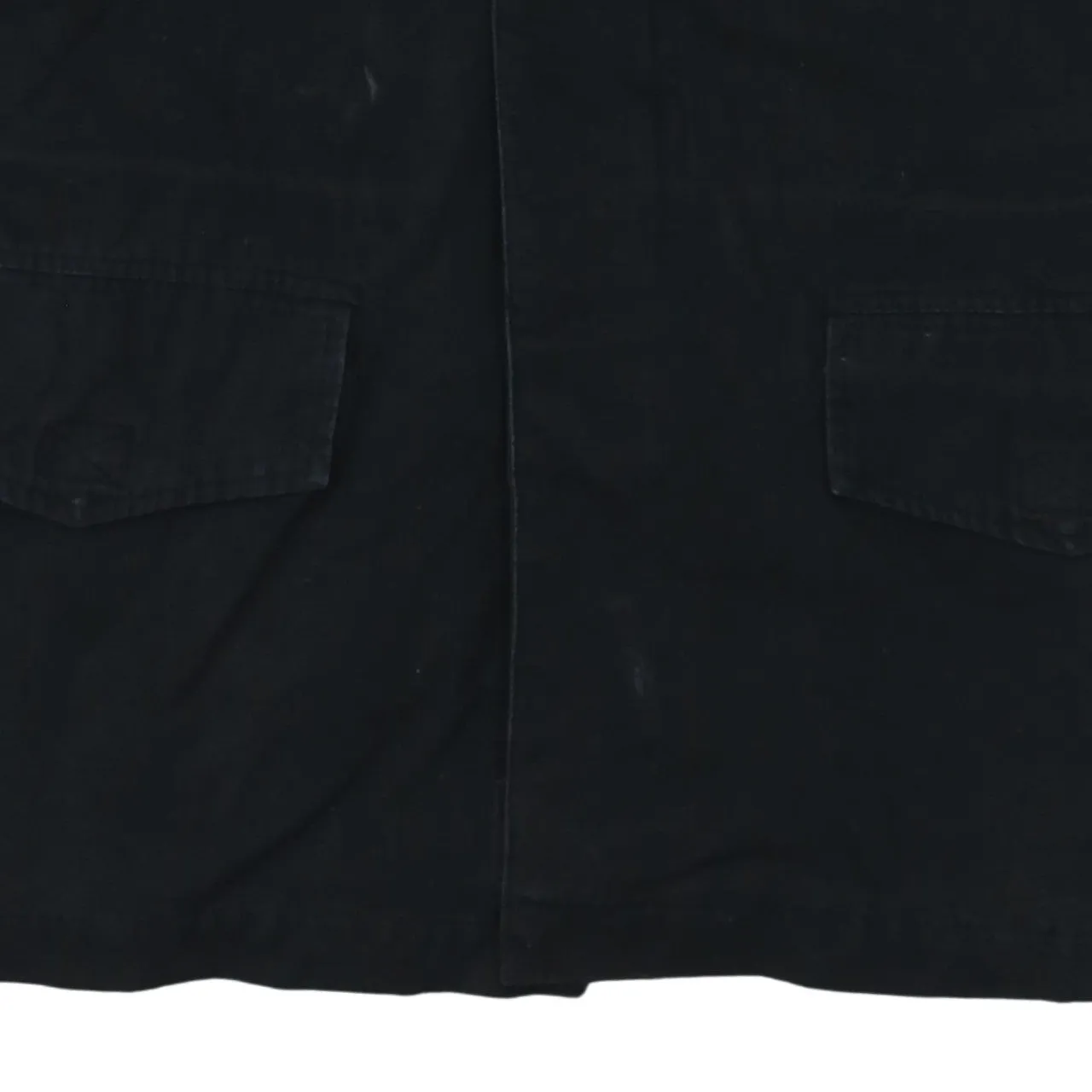Retro 90's Plain Full Zip Up Windbreaker Medium Black sold by Vintage Club product image thumbnail 4